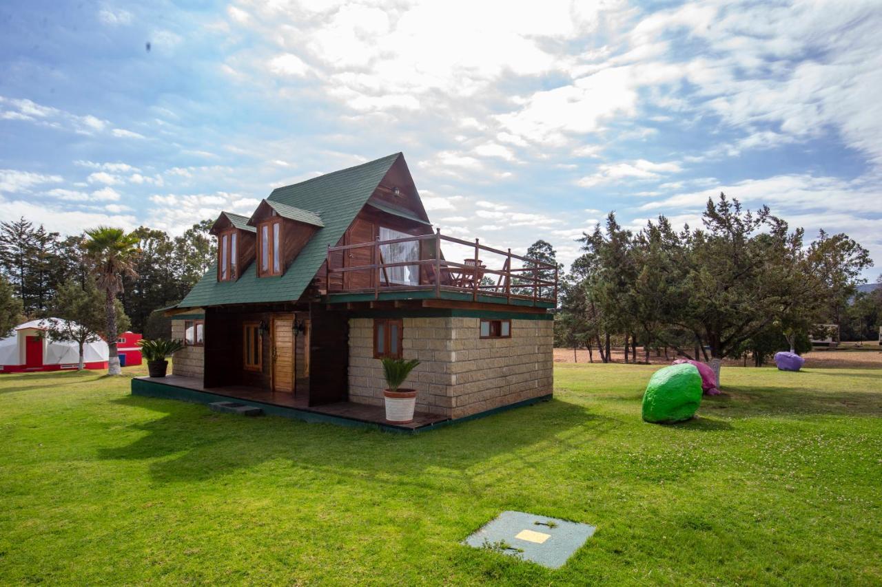 Hotel & Glamping Huasca Sierra Verde Huasca de Ocampo Exterior foto